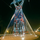 Illustration for article titled These Beautiful Giant Sculptures Support Power Lines With Style